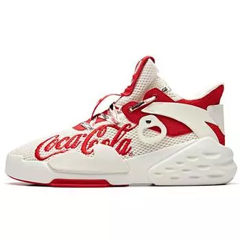 Anta Coca-Cola x Sock Sneaker Белые красные мужские кроссовки 11928088-9