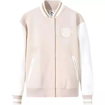Anta Color Block Letter свободная удобная бейсбольная куртка женская куртка розовая 162448703N-1 L