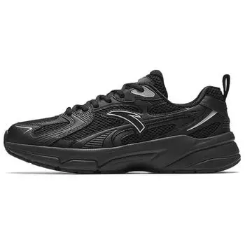 Anta Comfortable Breathable Lightweight Low-Top Casual Shoes Men sneaker Black 912538822-2 39