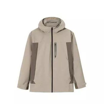 Anta Comfortable Breathable Patchwork Zip-Up Hooded Jacket Men Jacket Green-Bean Dark-Green 152517602S-2 M