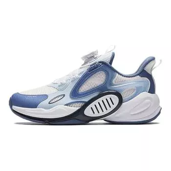 Anta Comfortable Breathable Shock Absorbing Durable Kids Casual Shoes Kids Sneakers White Blue 312428815-2 33