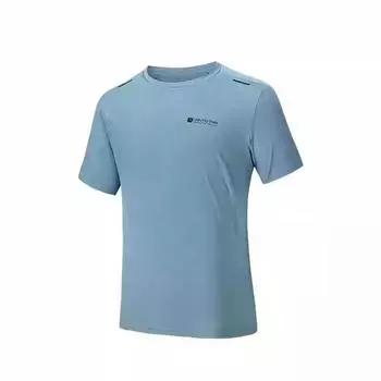 Anta Comfortable Breathable Versatile Short Sleeve T-Shirt Men Tops Cloud-Blue 952527136-6 S
