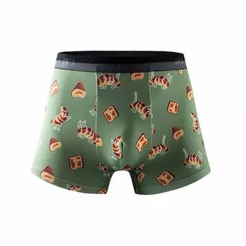 Anta Comfortable Breathable Versatile Sports Underwear Men Underwear Light-Green 192448974-2 S