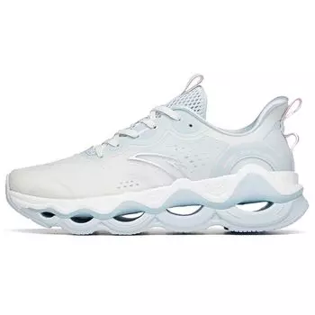 Anta Comfortable Casual Low-Top Running Shoes Women Sneakers Gray Blue 122225586-3 36
