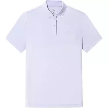 Anta Comfortable Casual Simple Solid Color Moisture Wicking Sports Polo Shirt Women tops Purple 962528116-2 S