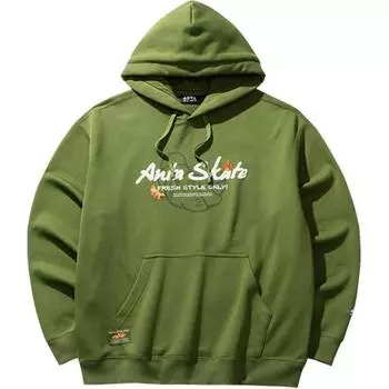 Anta Comfortable Casual Versatile Hoodie Unisex Hoodies Vibrant-Green 172448703N-2 2XL