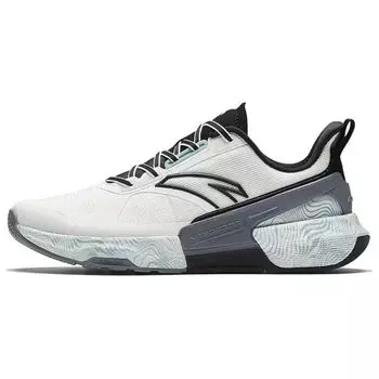 Anta Comfortable Casual Versatile Shock Absorbing Wear Resistant Low Top Training Shoes Men sneaker White Gray 112347782-5 39