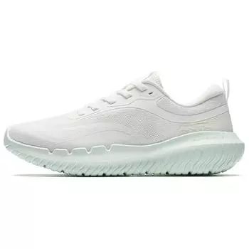 Anta Comfortable Classic Durable Lightweight Low-Top Casual Running Shoes Women sneaker Paper-White Cool-Green 922537721-4 35.5