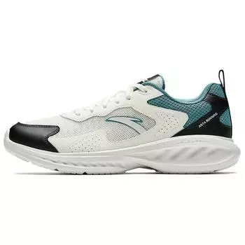 Anta Comfortable Fashion Versatile Non-Slip Wear-Resistant Low-Top Casual Short Distance Running Shoes Men sneaker White Black Green 912525570-3 39