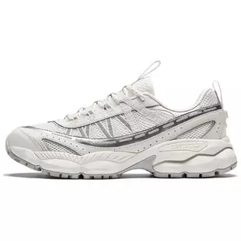 Anta Comfortable Non-Slip Breathable Low-Top Running Shoes Men sneaker White 112428802A-3 40