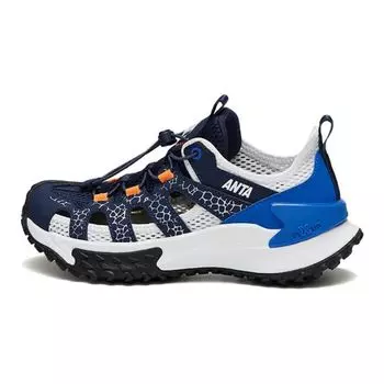 Anta Comfortable Non-Slip Durable Kids Sandals Kids Sandals Black Blue A312326994-2 33