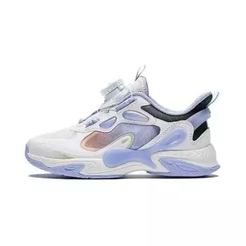 Anta Comfortable Non-Slip Kids Casual Shoes Kids Sneakers White Black Blue 322429921-3 32