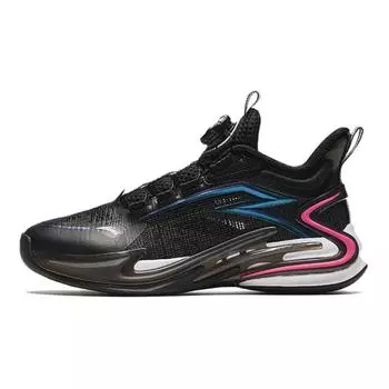 Anta Comfortable Non-Slip Low-Top Kids Basketball Shoes Kids sneaker Black 312421122-4 35