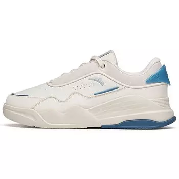 Anta Comfortable Non-Slip Shock Absorbing Durable Low-Top Sneakers Men sneakers Gray Blue 912228093-1 40.5