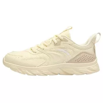 Anta Comfortable Non-Slip Wear-Resistant Low-Top Running Shoes Women sneaker White Pink 922235527-5 38.5