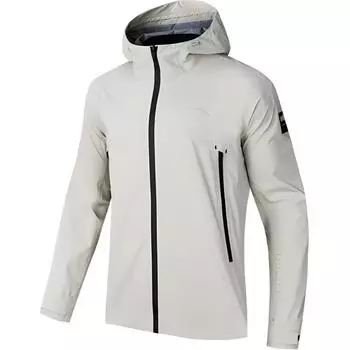 Anta Comfortable Outdoor Mountaineering Водонепроницаемая ветрозащитная дышащая куртка для мужчин Куртки Cool-Gray 152437605-1 S