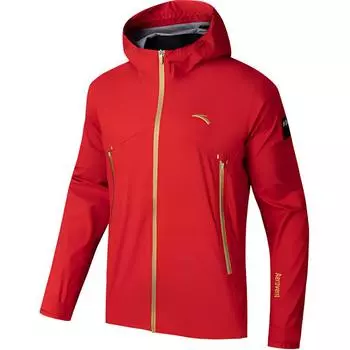 Anta Comfortable Outdoor Mountaineering Waterproof Windproof Breathable Jacket Men Jacket Classic-Red 152437605-5 2XL