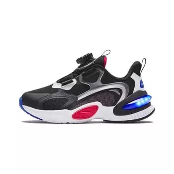 Anta Comfortable Round Toe Non-Slip Low-Top Kids Running Shoes Kids Sneakers Black 312349986-1 29