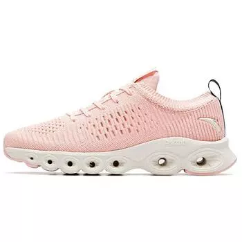 Anta Comfortable Shock Absorbing Low Top Running Shoes Women sneaker Cherry-Blossom-Pink 12925584-3 40