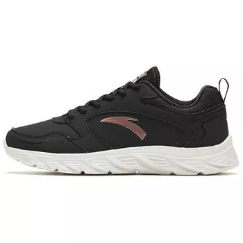 Anta Comfortable Shock Absorbing Non-Slip Low-Top Running Shoes Women sneaker Black 922355515-10 38.5