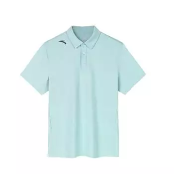 Anta Comfortable Shoulder Insert Straight Tube Breathable Short Sleeve Polo Shirt Men tops 152437172 M