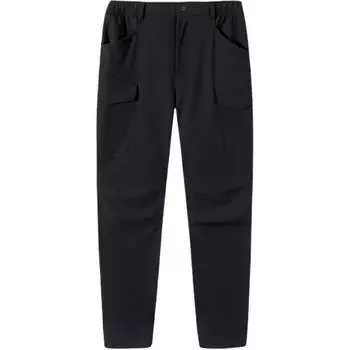 Anta Comfortable Simple Loose Mid-Waist Straight Leg Zipper Casual Pants Men pants Basic-Black 152517504-3 M