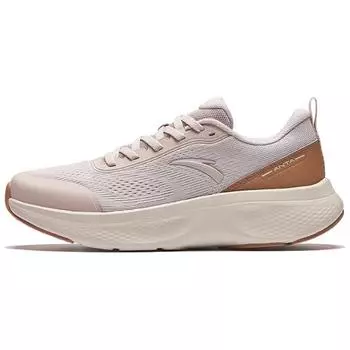 Anta Comfortable Simple Mesh Non-Slip Lightweight Low-Top Training Running Shoes Women sneaker Gray Brown 122447792-5 36