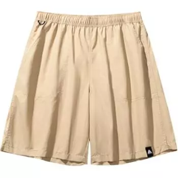 Anta Comfortable Simple Mid-Waist Loose Five-Point Casual Shorts Men shorts Light-Brown 952526504-6 S