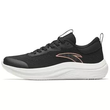 Anta Comfortable Simple Non-Slip Low-Top Running Shoes Women sneakers Black 122437761R-1 36