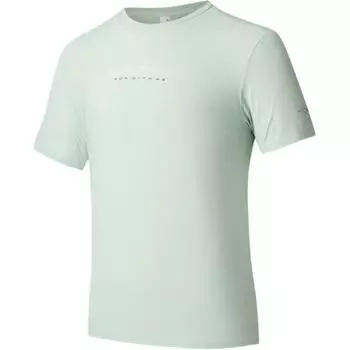 Anta Comfortable Simple Quick-Dry Sports Crew Neck Pullover Short Sleeve T-Shirt Men Tops Foam-Green 152525111-4 S