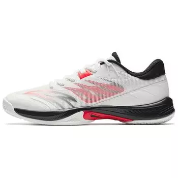 Anta Comfortable Simple Trendy Non-Slip Wear-Resistant Low-Top Badminton Shoes Men sneaker White Red Black 412510971-4 39