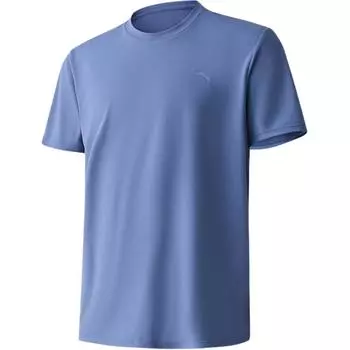 Anta Comfortable Simple Versatile Casual Short Sleeve Mens Swimwear Men swimwear Blue 1825332437-2 M