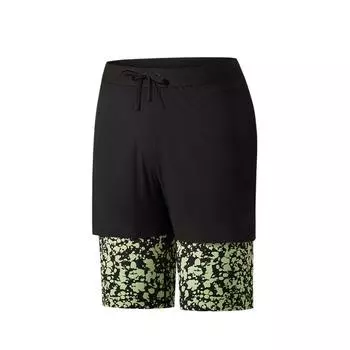 Anta Comfortable Simple Versatile Lace-Up Sports Casual Shorts Women shorts Dark-Brown 162520514-1 L