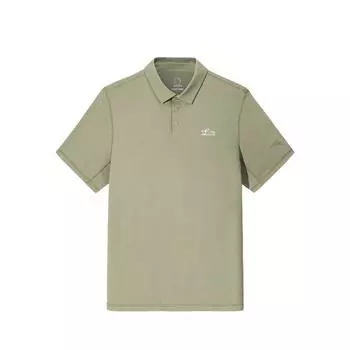 Anta Comfortable Simple Versatile Letter Sports Polo Shirt Men Tops Lake-Green 152526106-2 L
