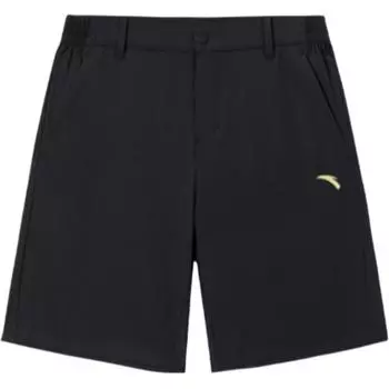 Anta Comfortable Simple Versatile Slim Fit Breathable Sports Casual Shorts Men shorts Basic-Black 952527515-3 XL
