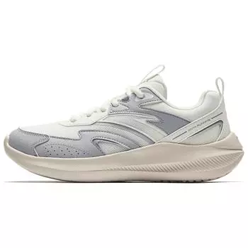 Anta Comfortable Sports Fashion Non-Slip Wear-Resistant Breathable Low-Top Casual Running Shoes Women sneaker White Gray 922515516-3 35.5