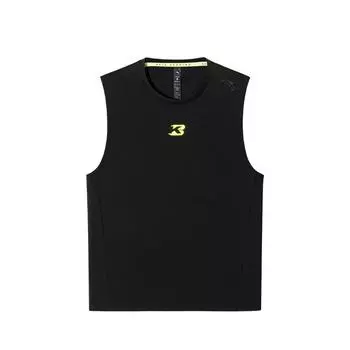 Anta Comfortable Sports Simple Moisture-Wicking Versatile Casual Breathable Tank Top Men Tops Basic-Black 152535114-2 L