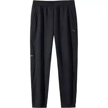 Anta Comfortable Versatile Casual Knitted Sports Pants Women bottoms Black 162447311N-1 S