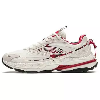 Anta Comfortable Versatile Casual Trendy Slip-Resistant Durable Low-Top Lifestyle Shoes Men sneakers White Red 112418891-7 39