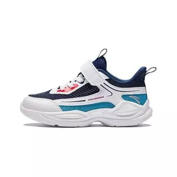 Anta Comfortable Versatile Durable Lightweight Low-Top Kids Running Shoes Kids sneaker White Blue Red A312429977-3 28