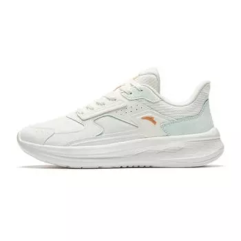 Anta Comfortable Versatile Fashion Non-Slip Wear-Resistant Low-Top Casual Running Shoes Women sneaker White Green 922435512-6 37.5