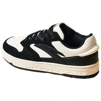 Anta Comfortable Versatile Non-Slip Durable Skate Shoes Men Sneakers Black White 112418051-2 39