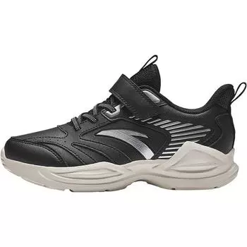 Anta Comfortable Versatile Non-Slip Low-Top Kids Running Shoes Kids sneaker Black A12435522N-2 40