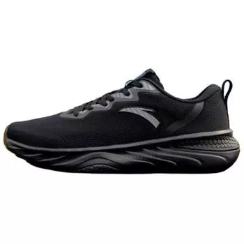 Anta Comfortable Versatile Non-Slip Wear-Resistant Low-Top Casual Running Shoes Women sneaker Black 122347793S-1 36