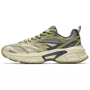 Anta Comfortable Versatile Non-Slip Wear-Resistant Low-Top Casual Shoes Men sneaker Green Yellow Gray 112518895-6 41