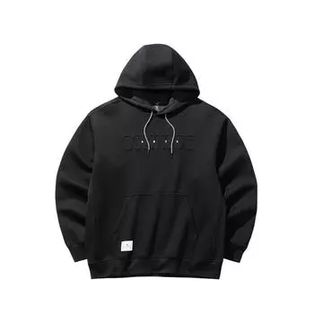 Anta Comfortable Versatile Pullover Hoodie Men Hoodies Black 152517735-3 2XL
