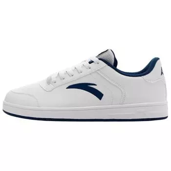 Anta Comfortable Versatile Shock Absorbing Lightweight Low Top Sneakers Men Sneakers White 912348067-5 40