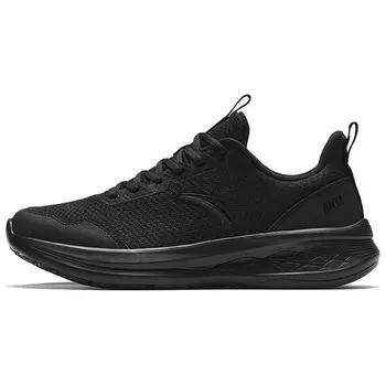 Anta Comfortable Versatile Shock Absorbing Non-Slip Low-Top Running Shoes Men sneaker Black 912425513-4 40.5