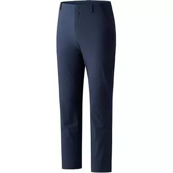 Anta Comfortable Versatile Simple Solid Color Straight Leg Mid Rise Slim Fit Zipper Casual Pants Men bottoms Jing-Mo-Blue 152520521-3 2XL