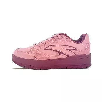 Anta Comfortable Versatile Wear-Resistant Breathable Low-Top Sneakers Women Sneakers Pink 122348067-6 35.5